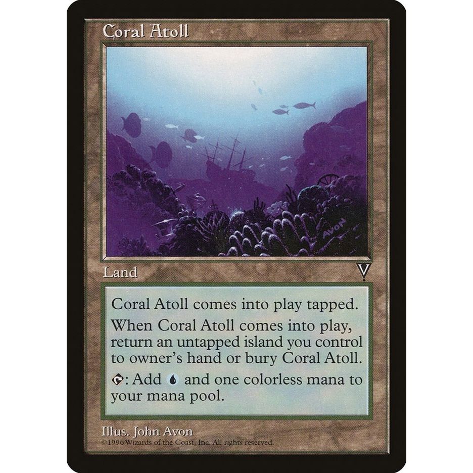 Image for Coral Atoll (VIS) - Magic: The Gathering