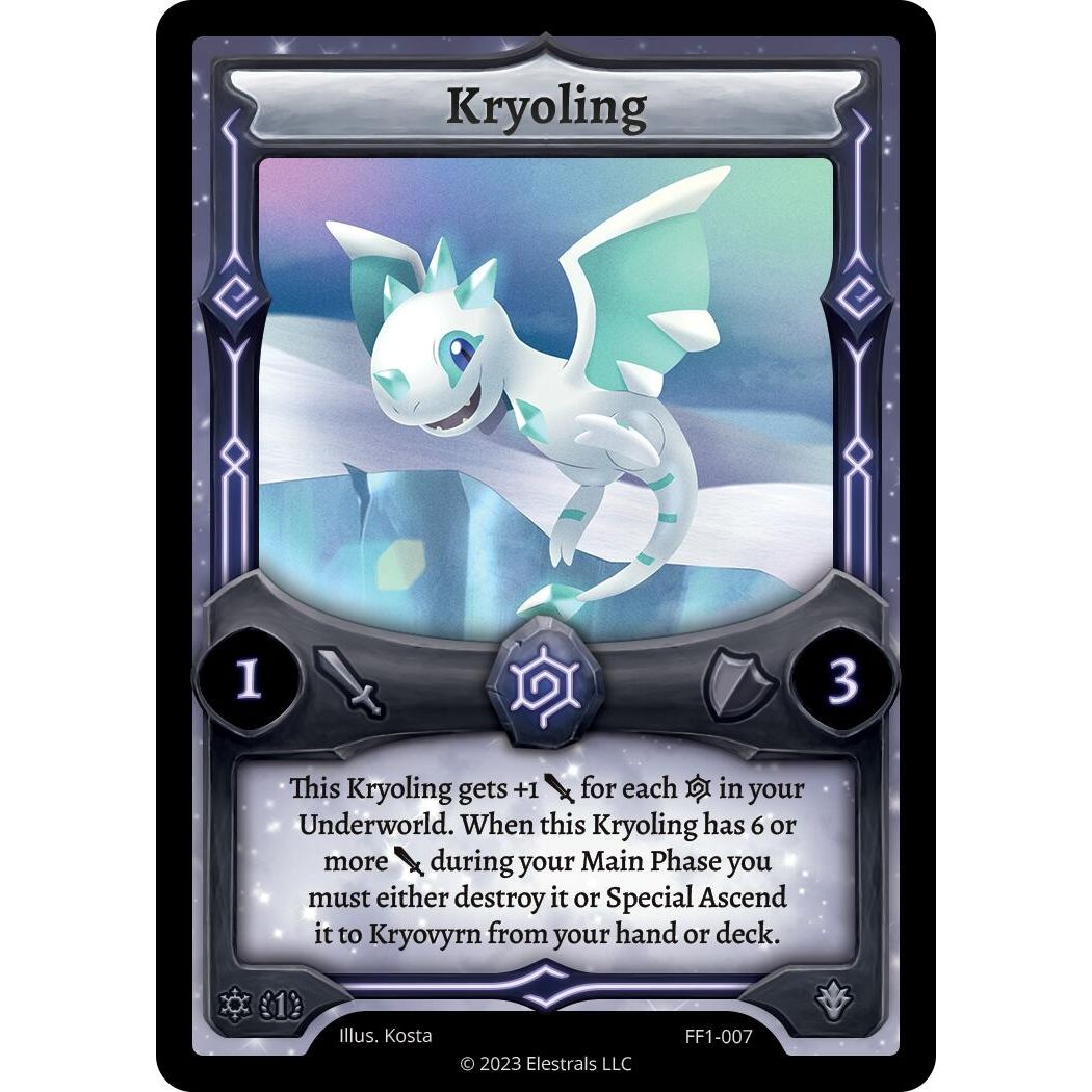 Image for Kryoling (FF1-007) (FF1) - Elestrals
