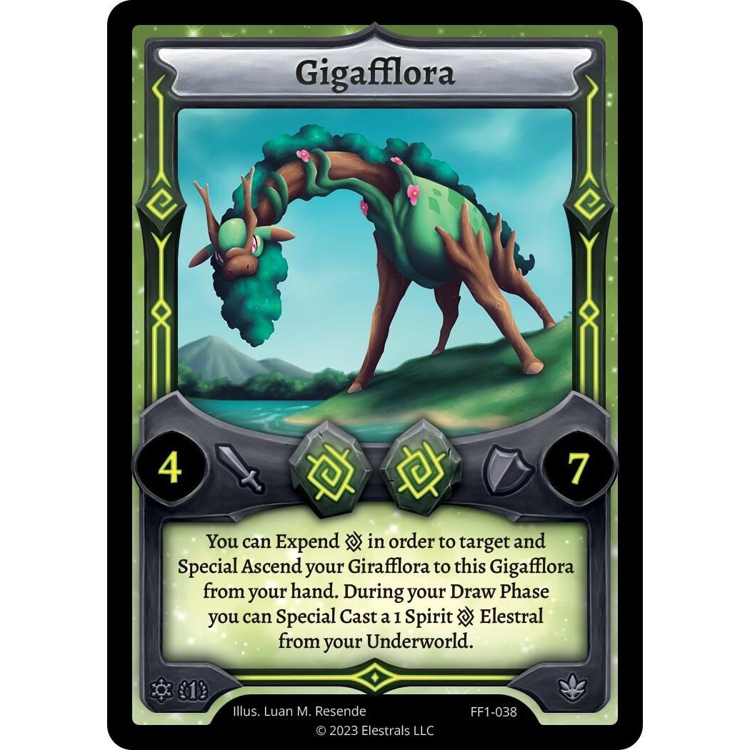 Image for Gigafflora (FF1-038) (FF1) - Elestrals