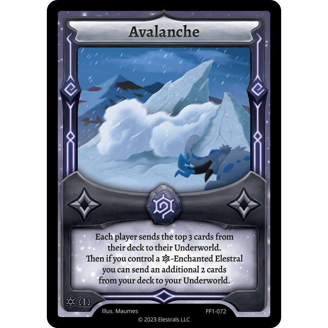 Image for Avalanche (FF1-072) (FF1) - Elestrals