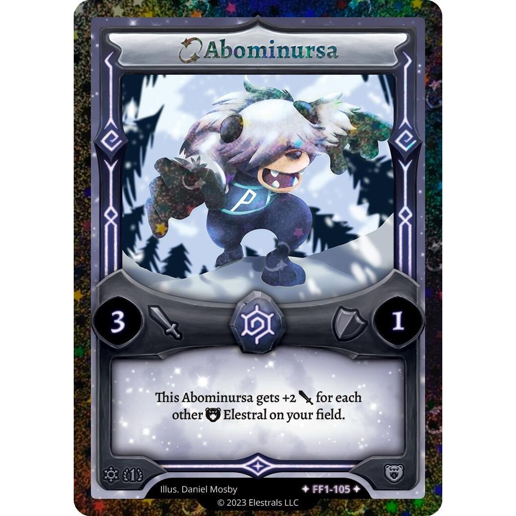 Image for Abominursa (Stellar) (FF1-105) (FF1) - Elestrals