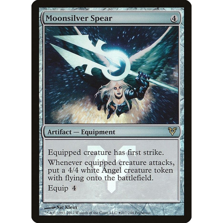Image for Moonsilver Spear (217) (PRE) - Magic: The Gathering