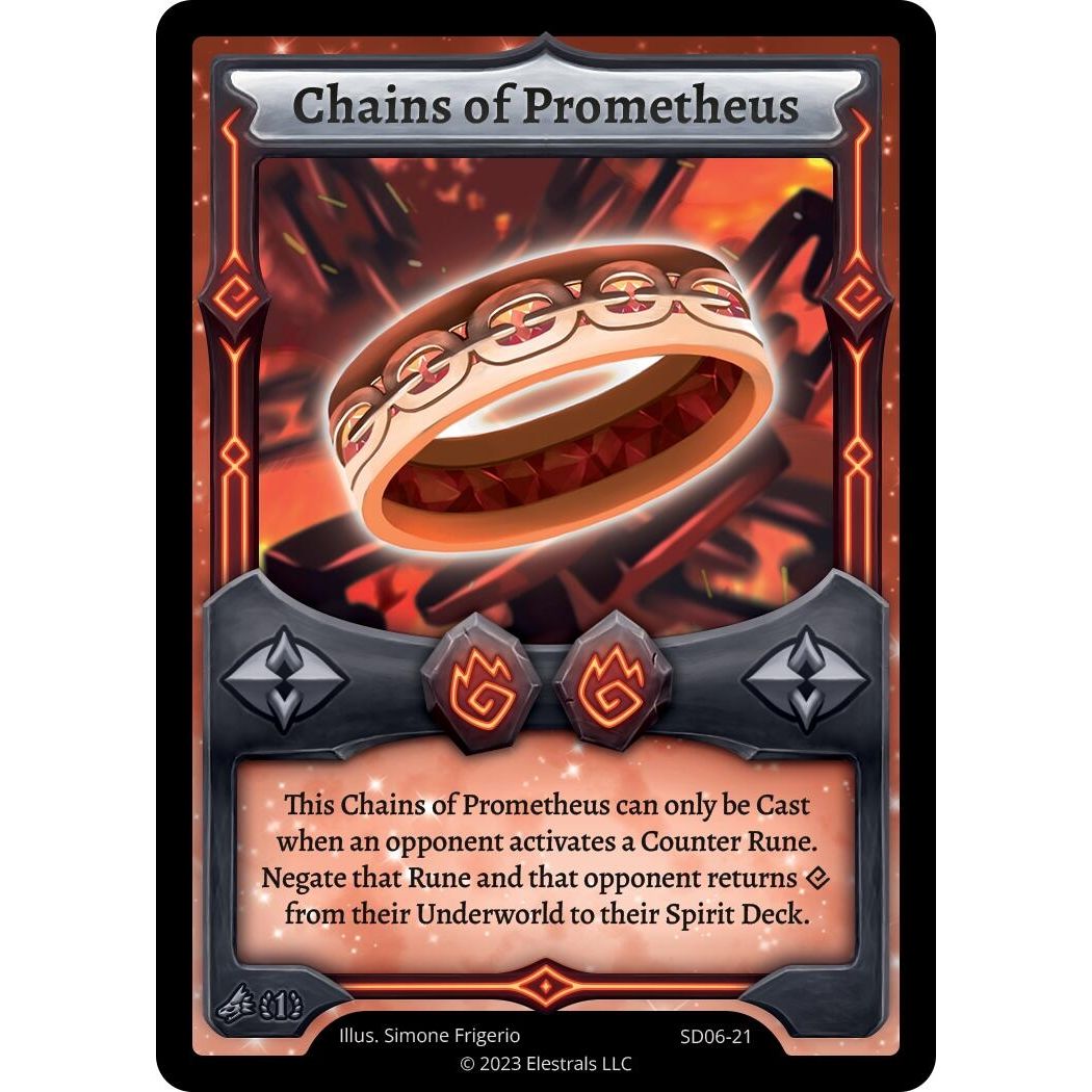 Image for Chains of Prometheus (SD06-21) (SD06) - Elestrals