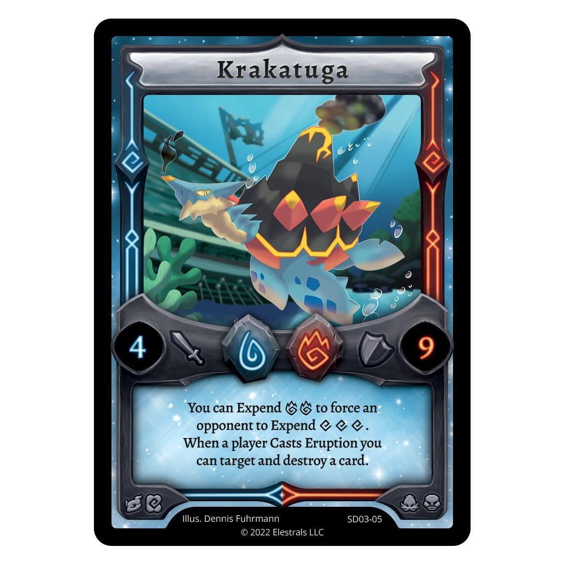 Image for Krakatuga (SD03-05) (SD03) - Elestrals