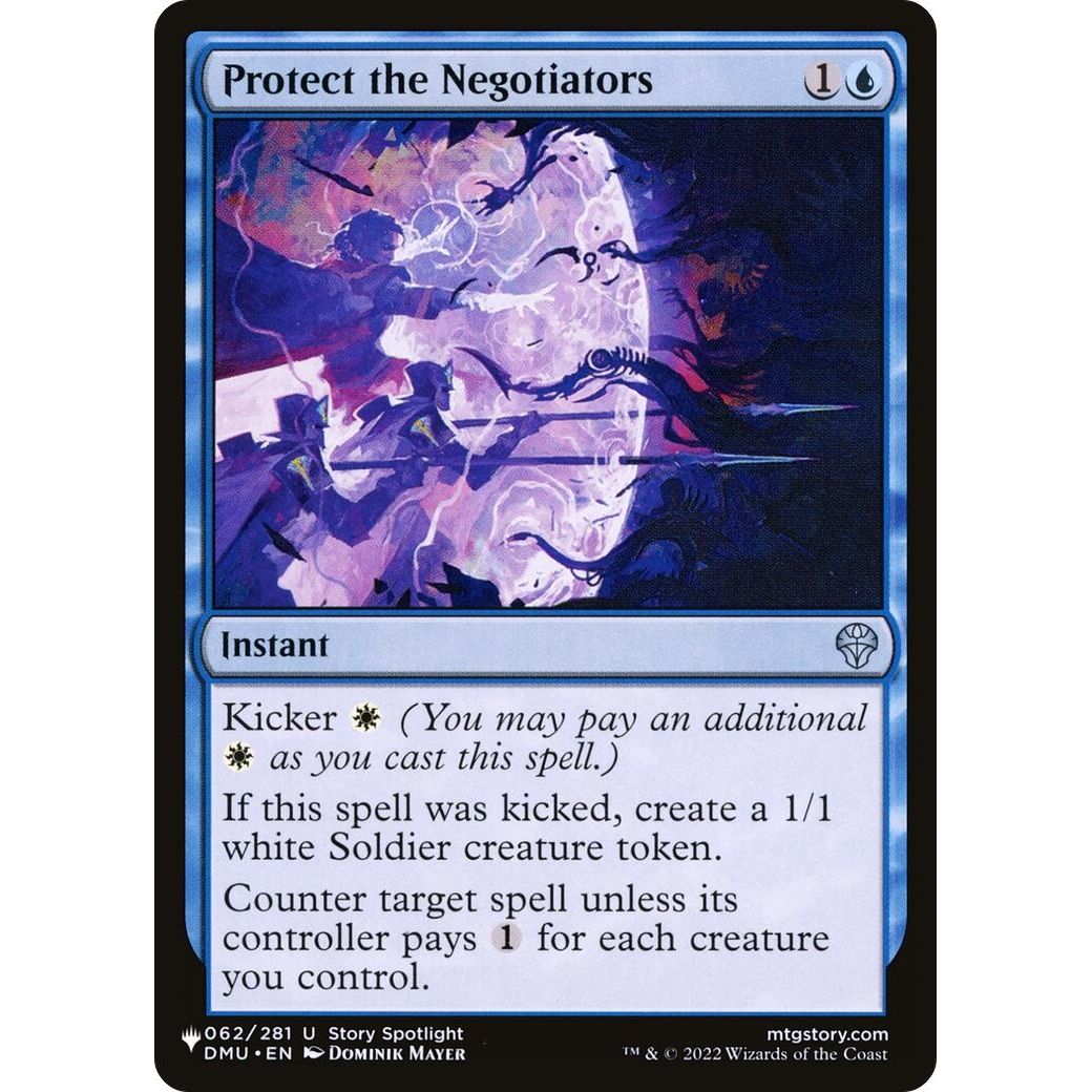 Image for Protect the Negotiators (062/281) (LIST) - Magic: The Gathering