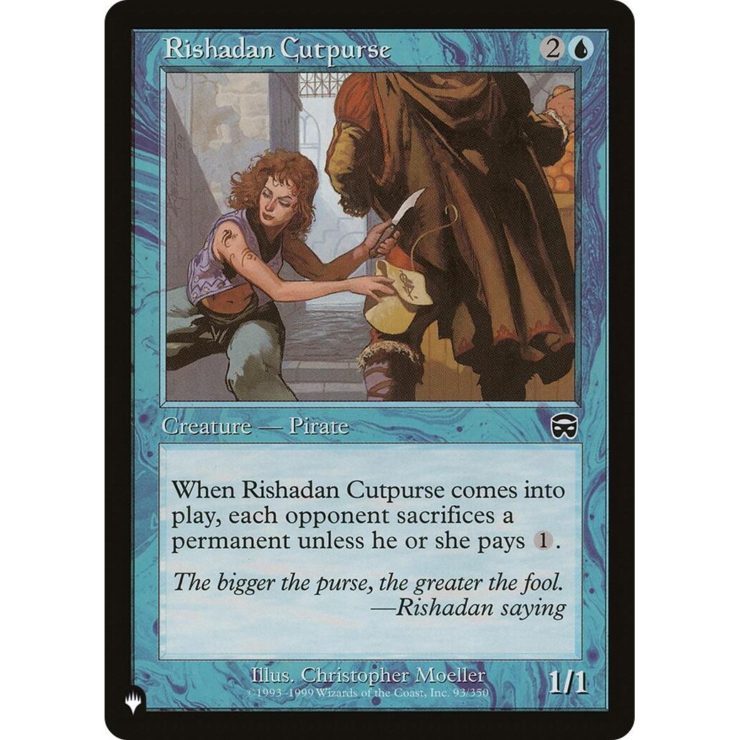 Image for Rishadan Cutpurse (93/350) (LIST) - Magic: The Gathering