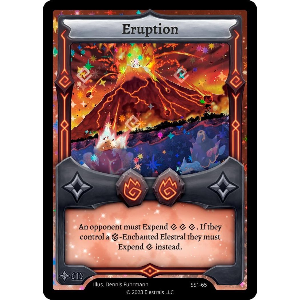 Image for Eruption (SS1-65) (SS1) - Elestrals