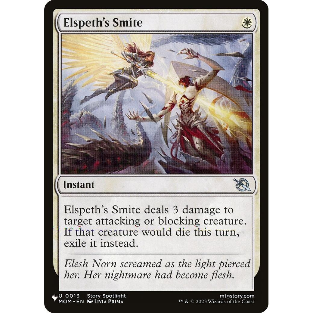 Image for Elspeth's Smite (0013) (LIST) - Magic: The Gathering