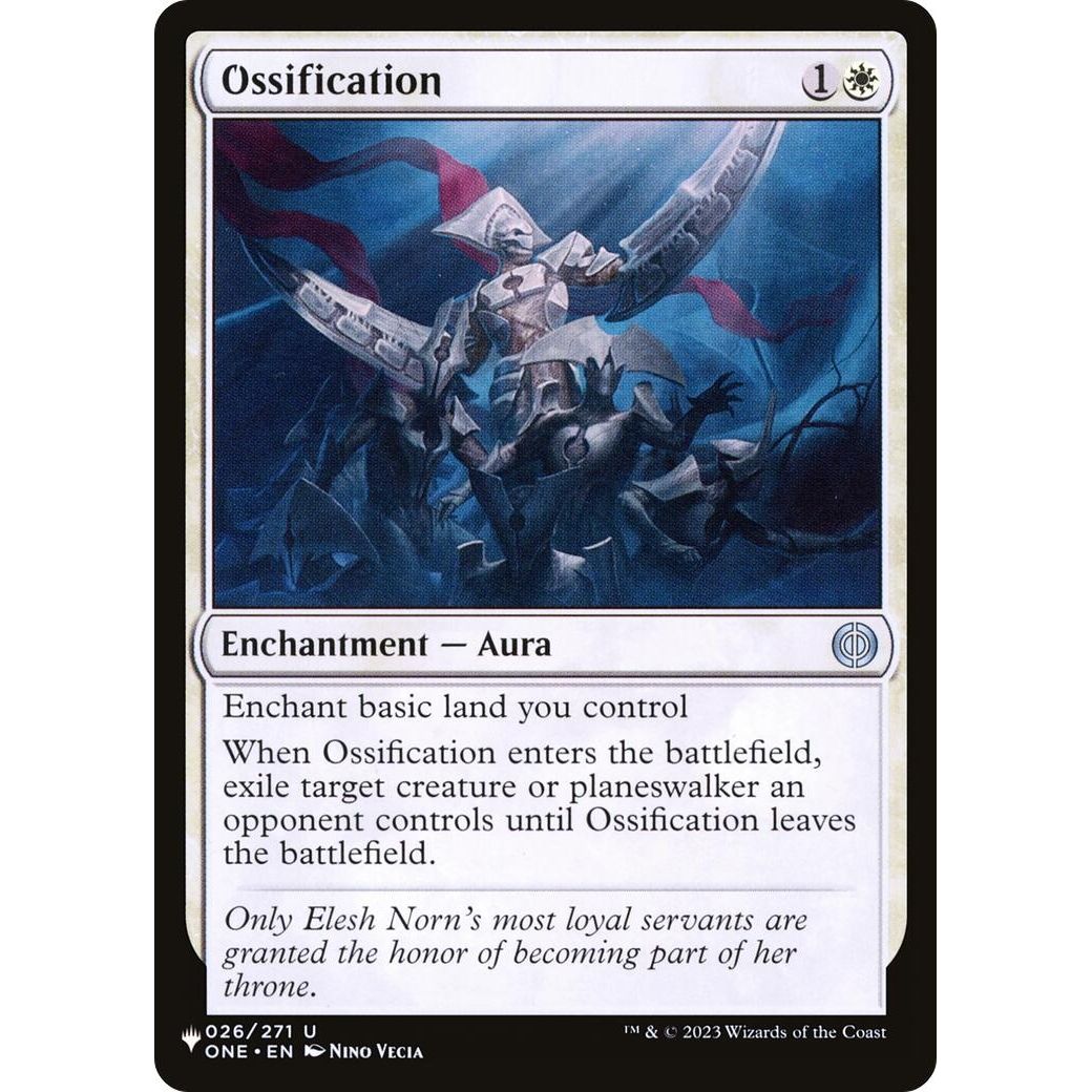 Image for Ossification (026/271) (LIST) - Magic: The Gathering