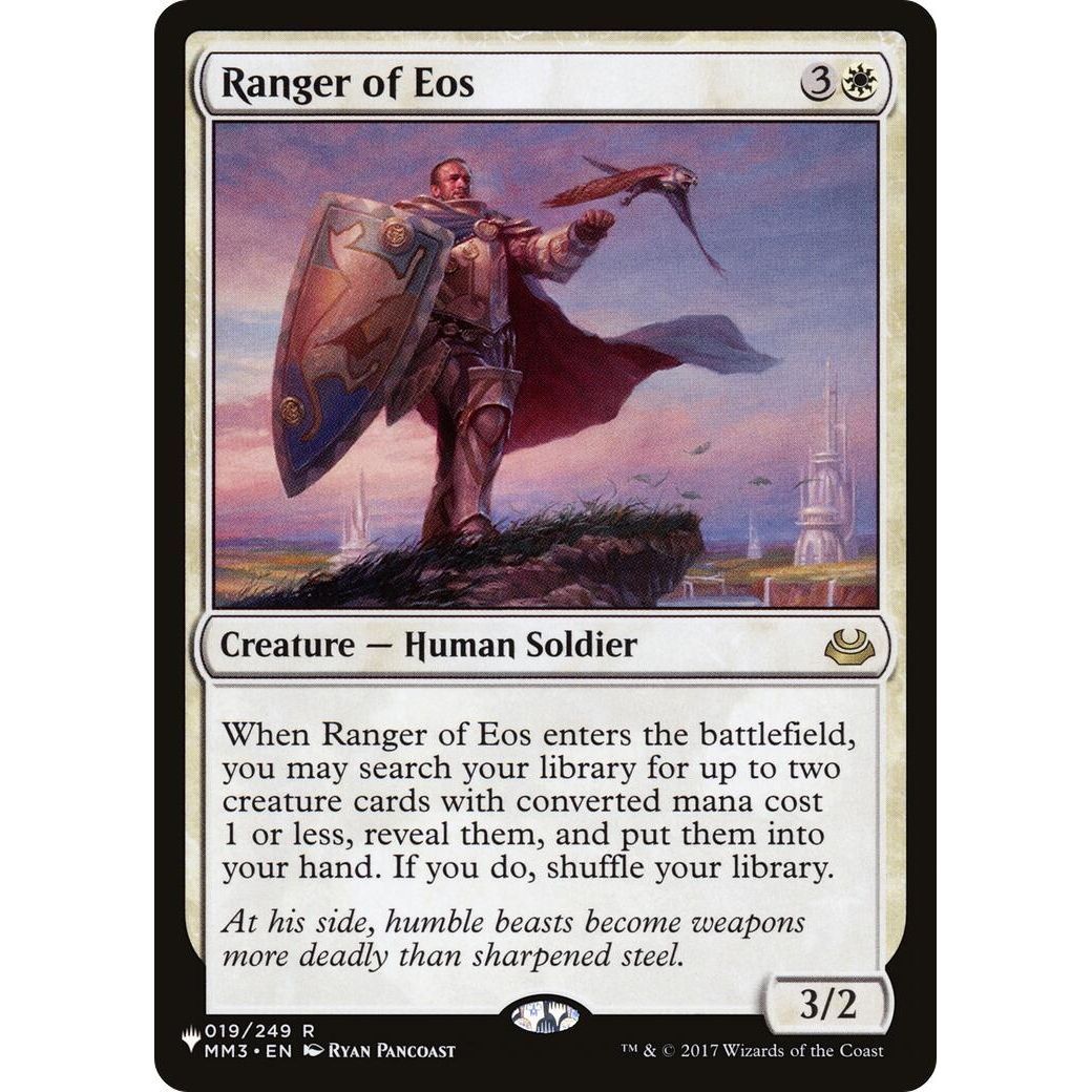 Image for Ranger of Eos (MM3) (019/249) (LIST) - Magic: The Gathering