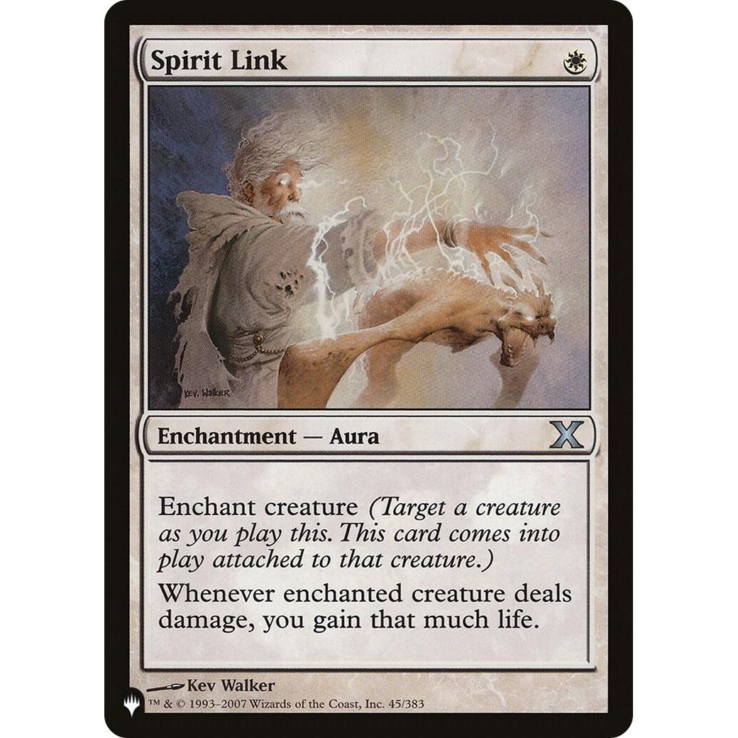 Image for Spirit Link (45/383) (LIST) - Magic: The Gathering