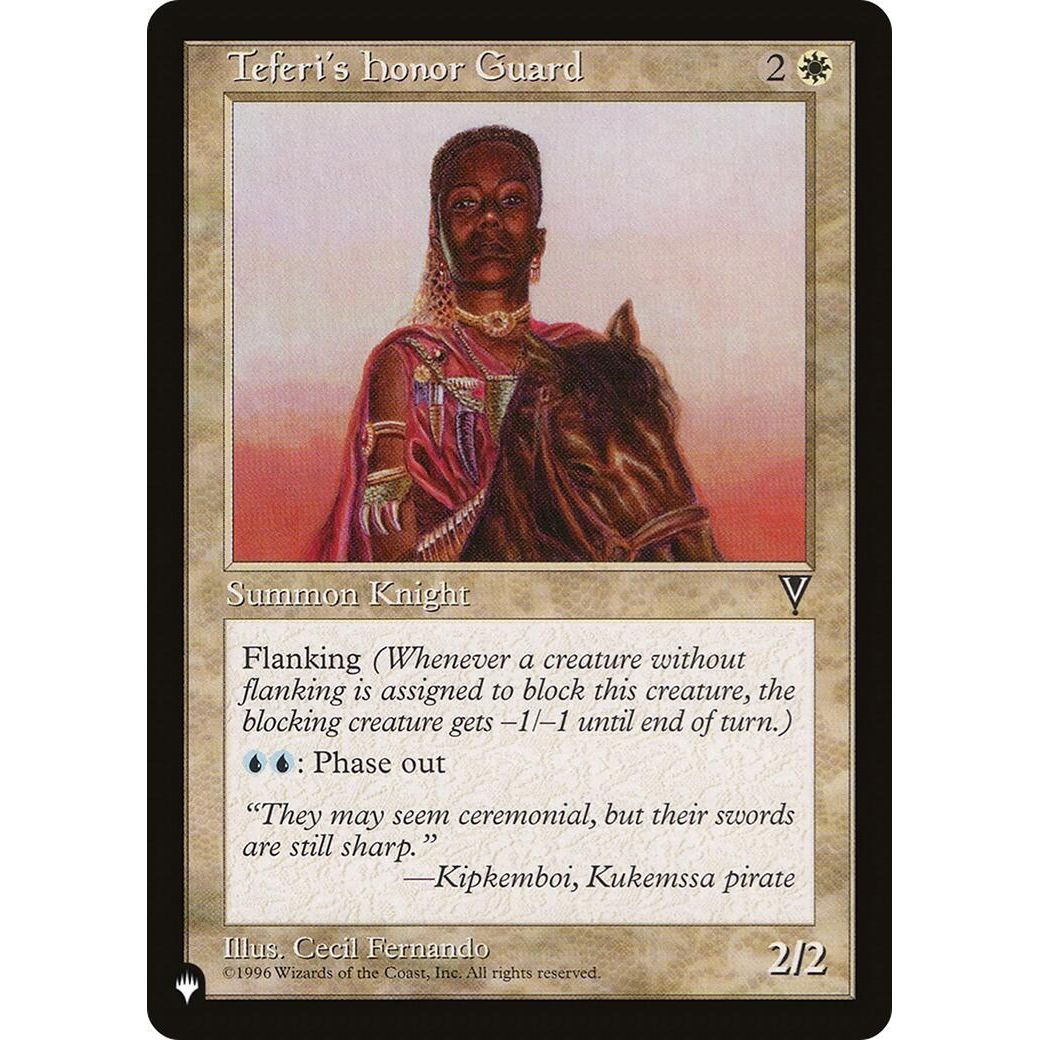 Image for Teferi's Honor Guard (LIST) - Magic: The Gathering