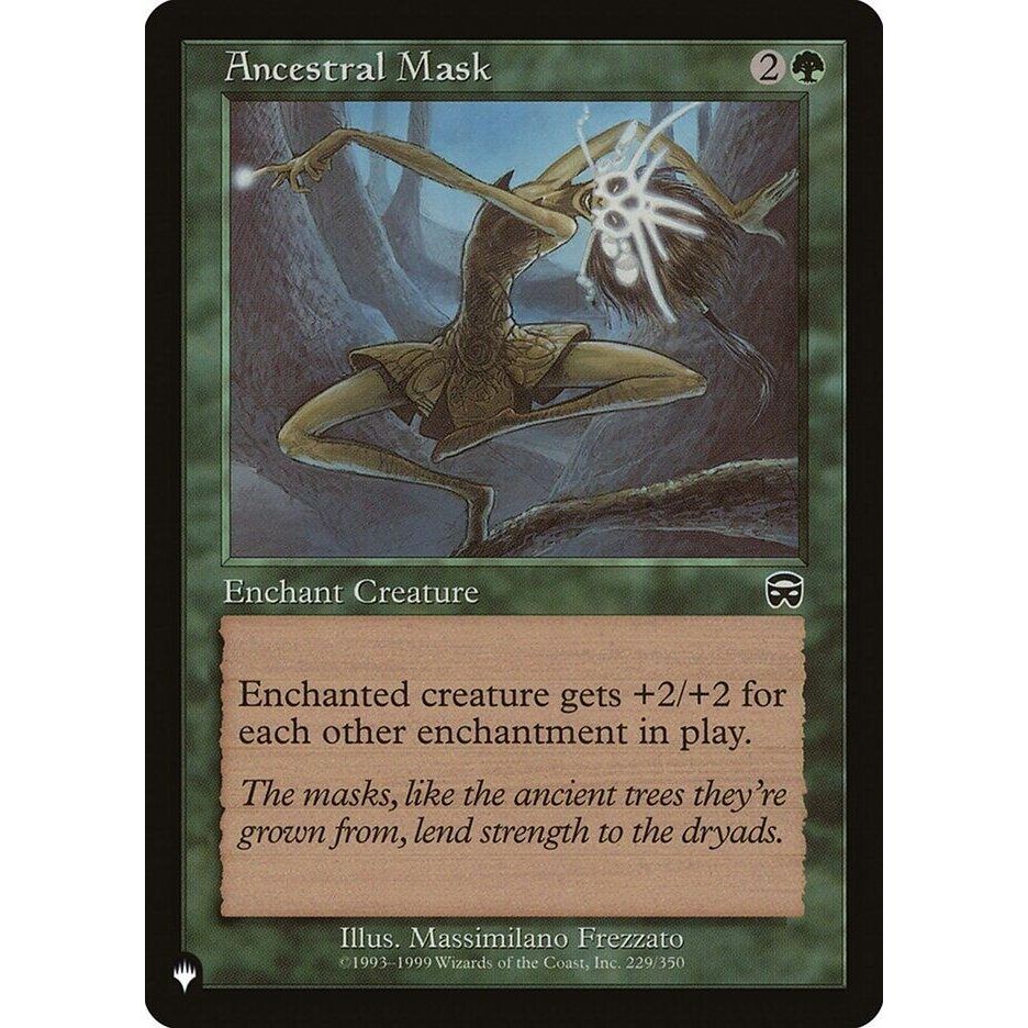 Image for Ancestral Mask (MMQ) (229/350) (LIST) - Magic: The Gathering