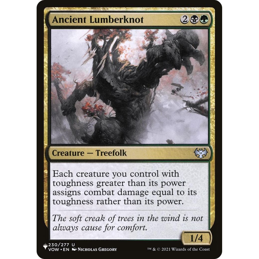 Image for Ancient Lumberknot (230/277) (LIST) - Magic: The Gathering