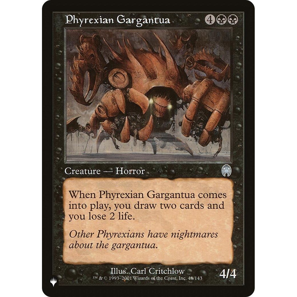 Image for Phyrexian Gargantua (48/143) (LIST) - Magic: The Gathering