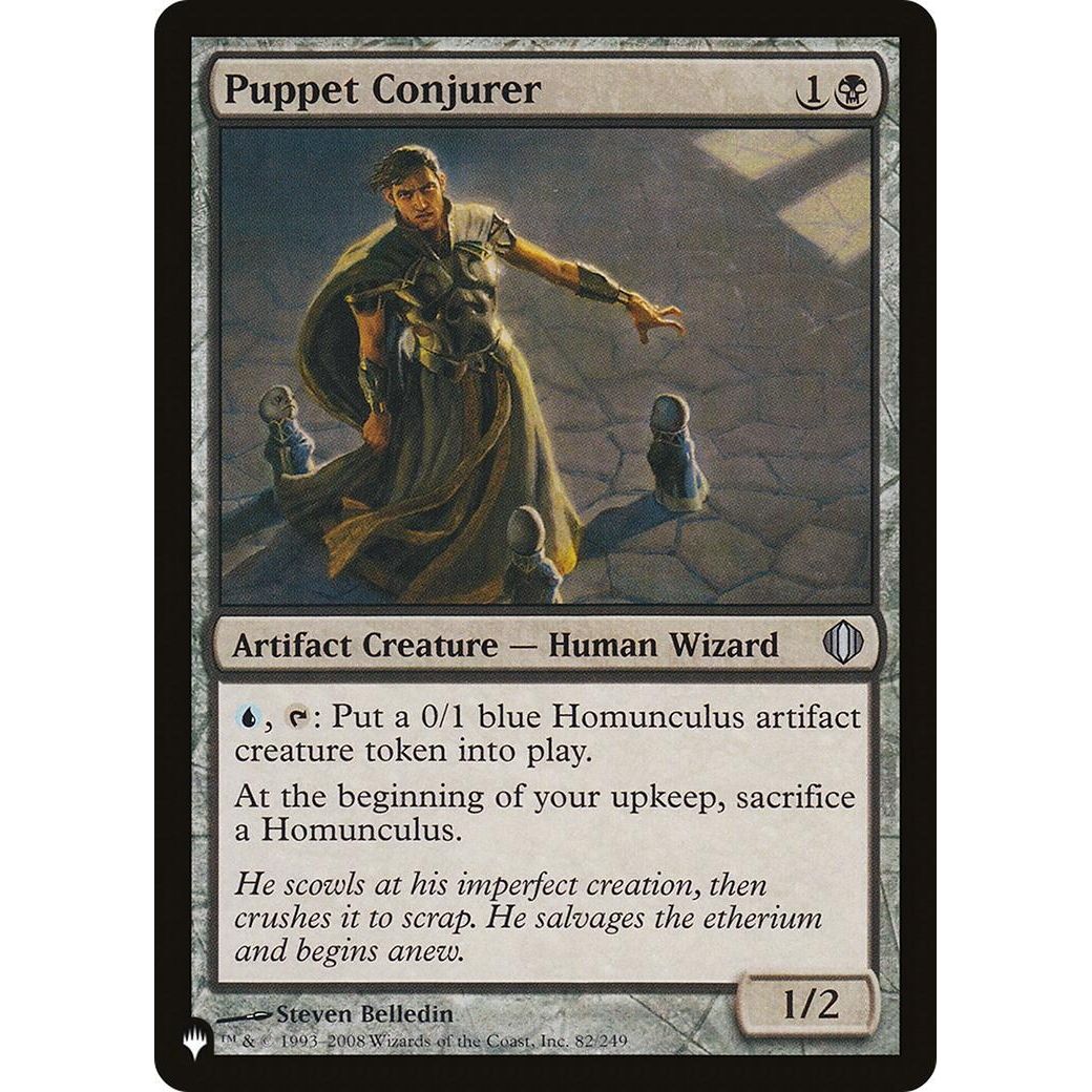 Image for Puppet Conjurer (82/249) (LIST) - Magic: The Gathering