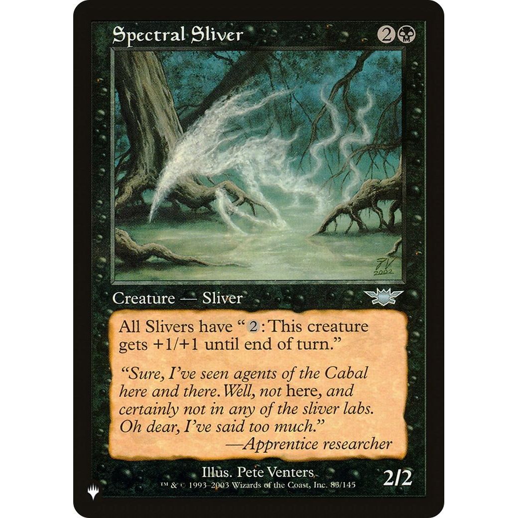 Image for Spectral Sliver (83/145) (LIST) - Magic: The Gathering