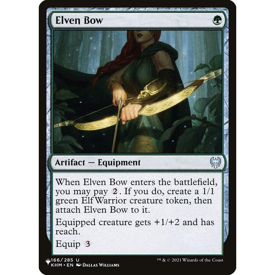 Image for Elven Bow (166/285) (LIST) - Magic: The Gathering