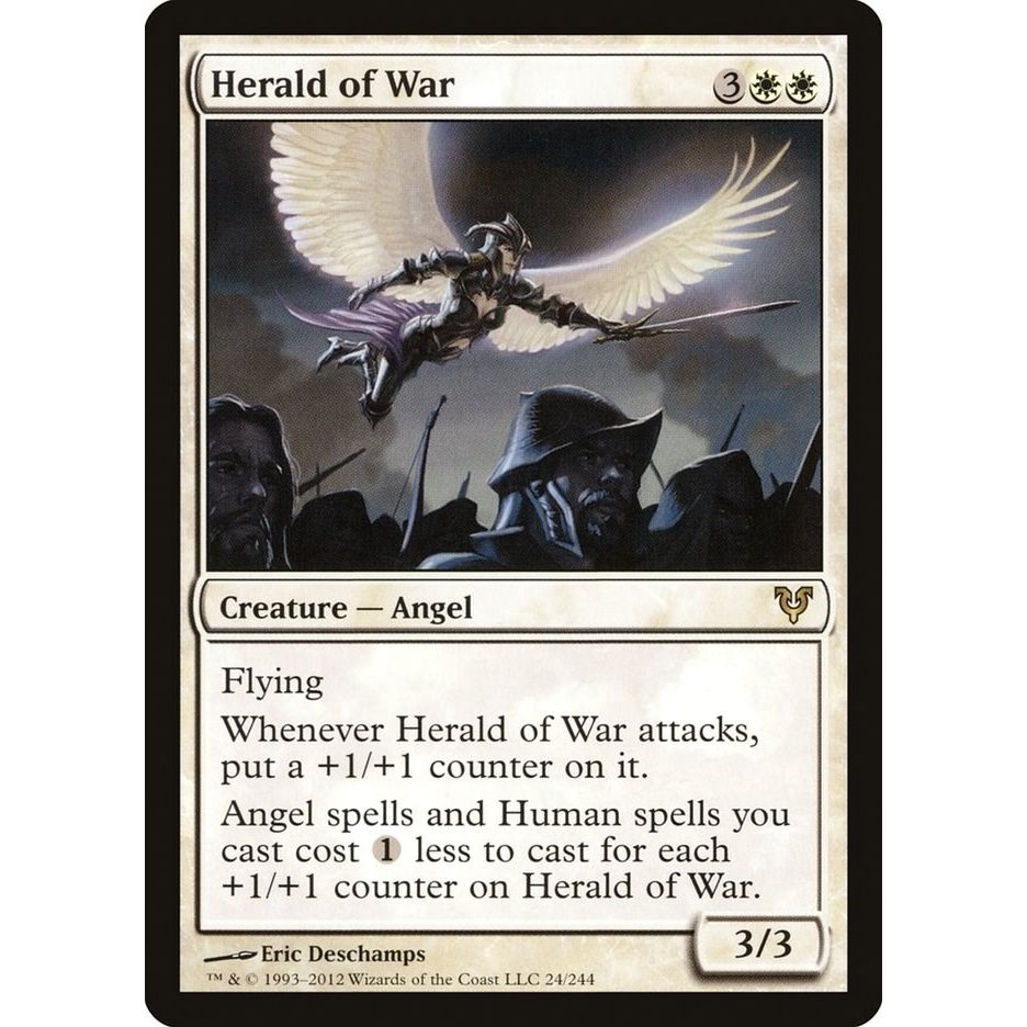 Image for Herald of War (24) (AVR) - Magic: The Gathering