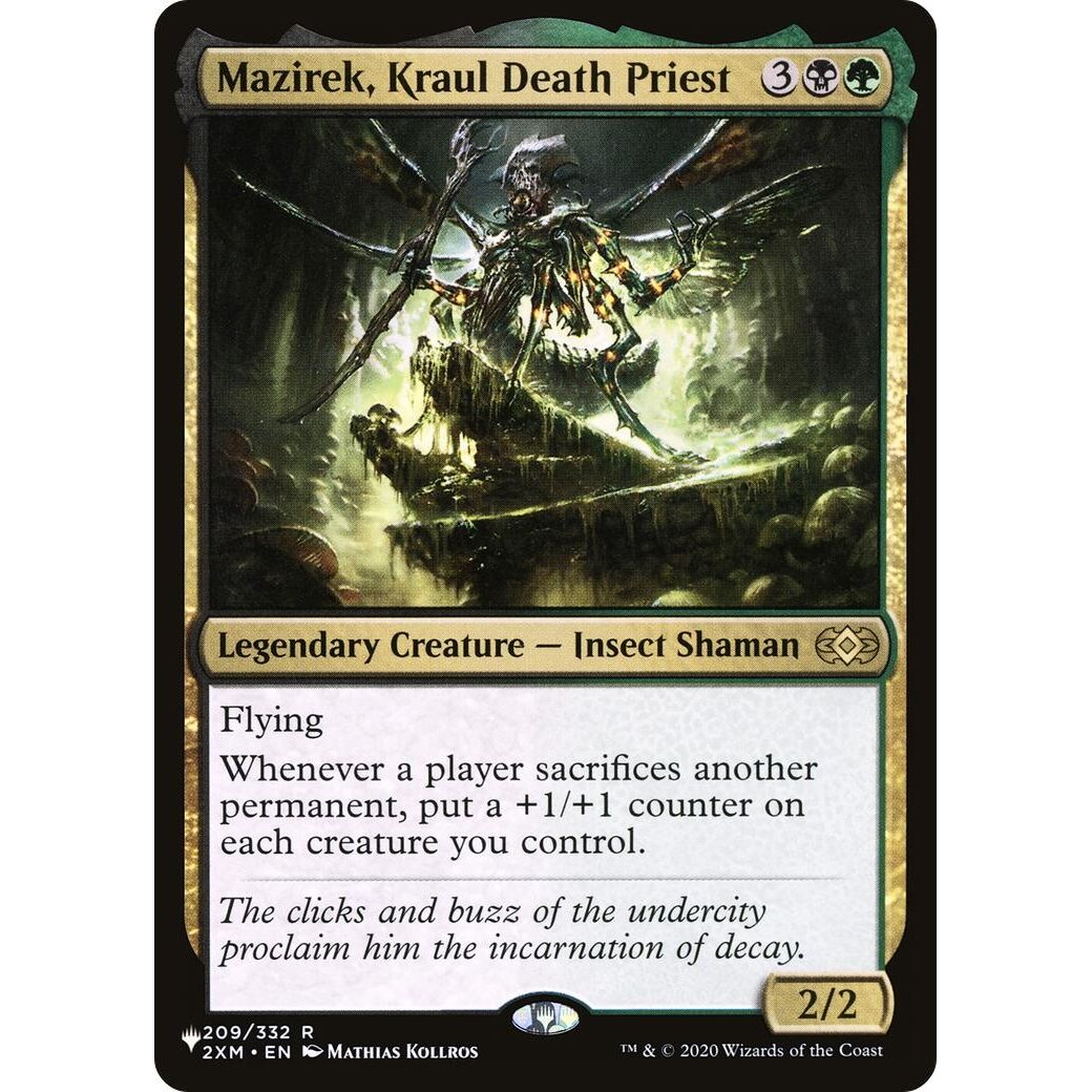 Image for Mazirek, Kraul Death Priest (209/332) (LIST) - Magic: The Gathering
