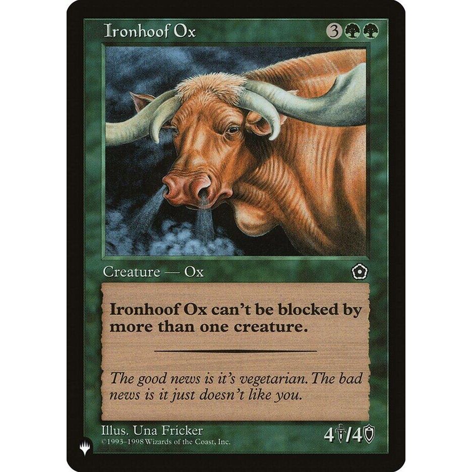 Image for Ironhoof Ox (LIST) - Magic: The Gathering