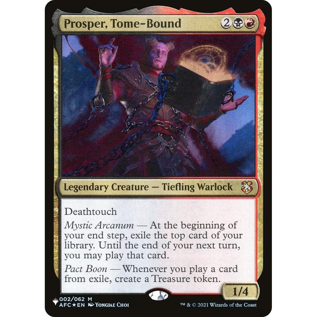 Image for Prosper, Tome-Bound (002/062) (LIST) - Magic: The Gathering