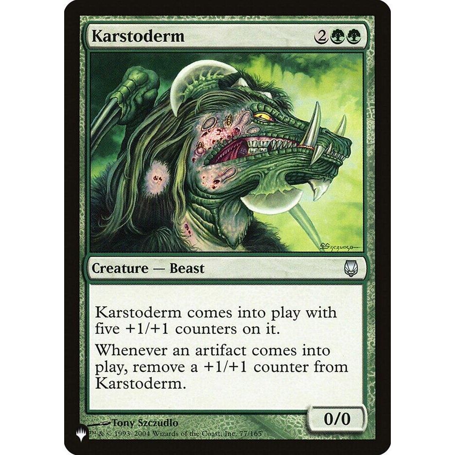 Image for Karstoderm (77/165) (LIST) - Magic: The Gathering