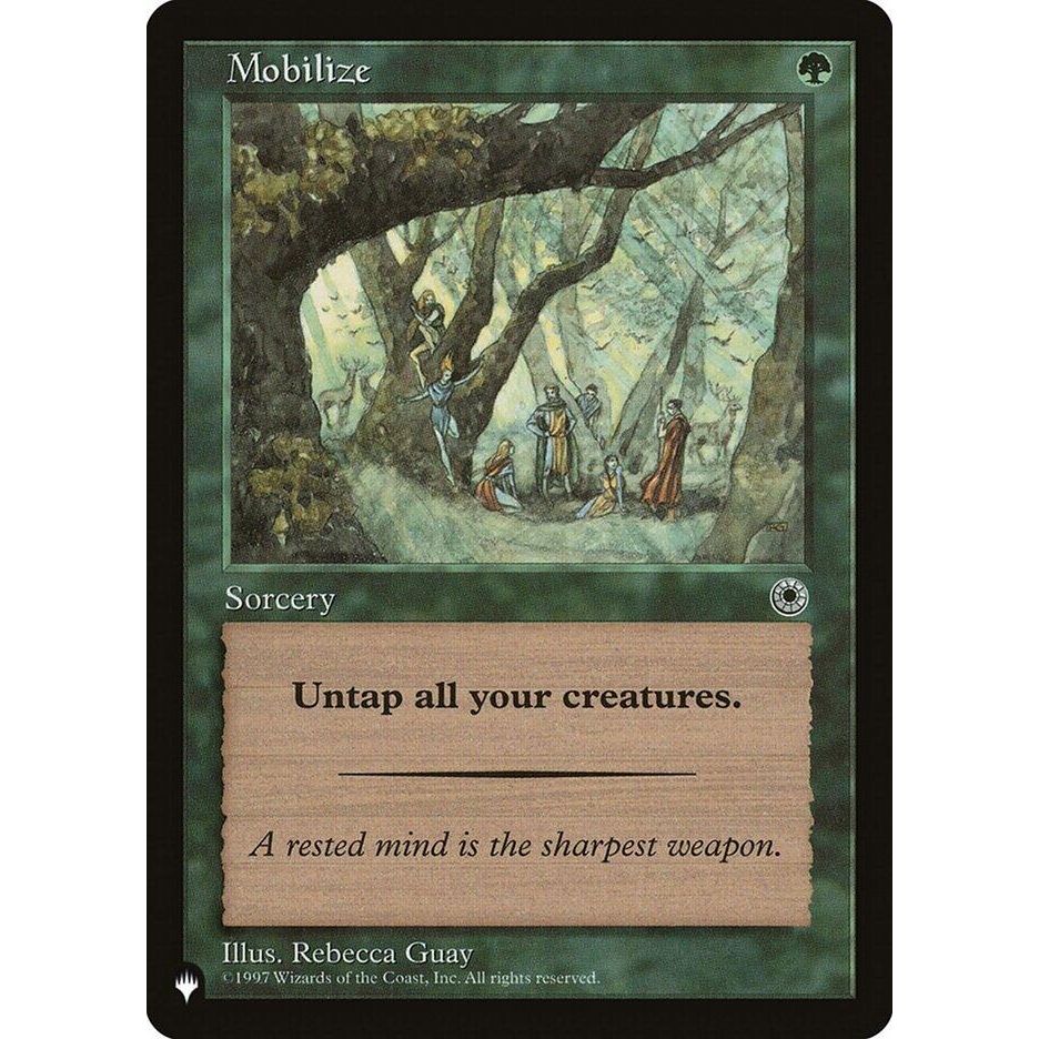Image for Mobilize (LIST) - Magic: The Gathering