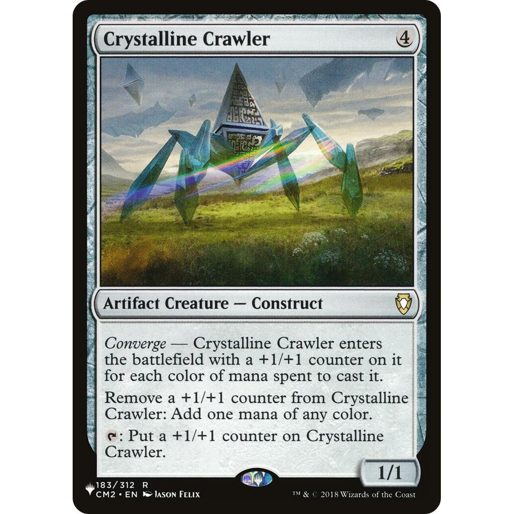 Image for Crystalline Crawler (183/312) (LIST) - Magic: The Gathering