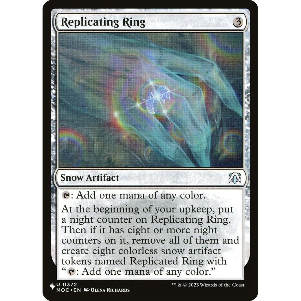Image for Replicating Ring (0372) (LIST) - Magic: The Gathering