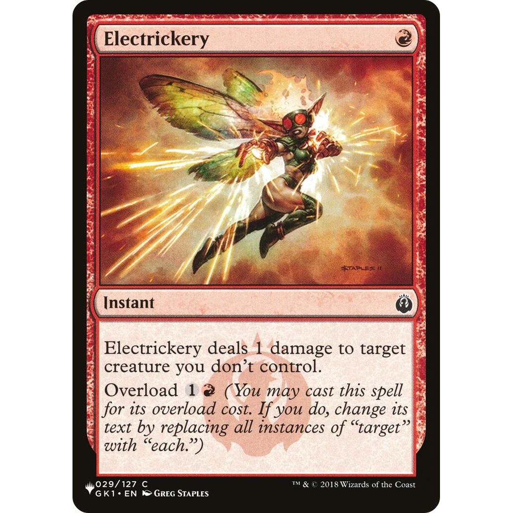 Image for Electrickery (029/127) (LIST) - Magic: The Gathering