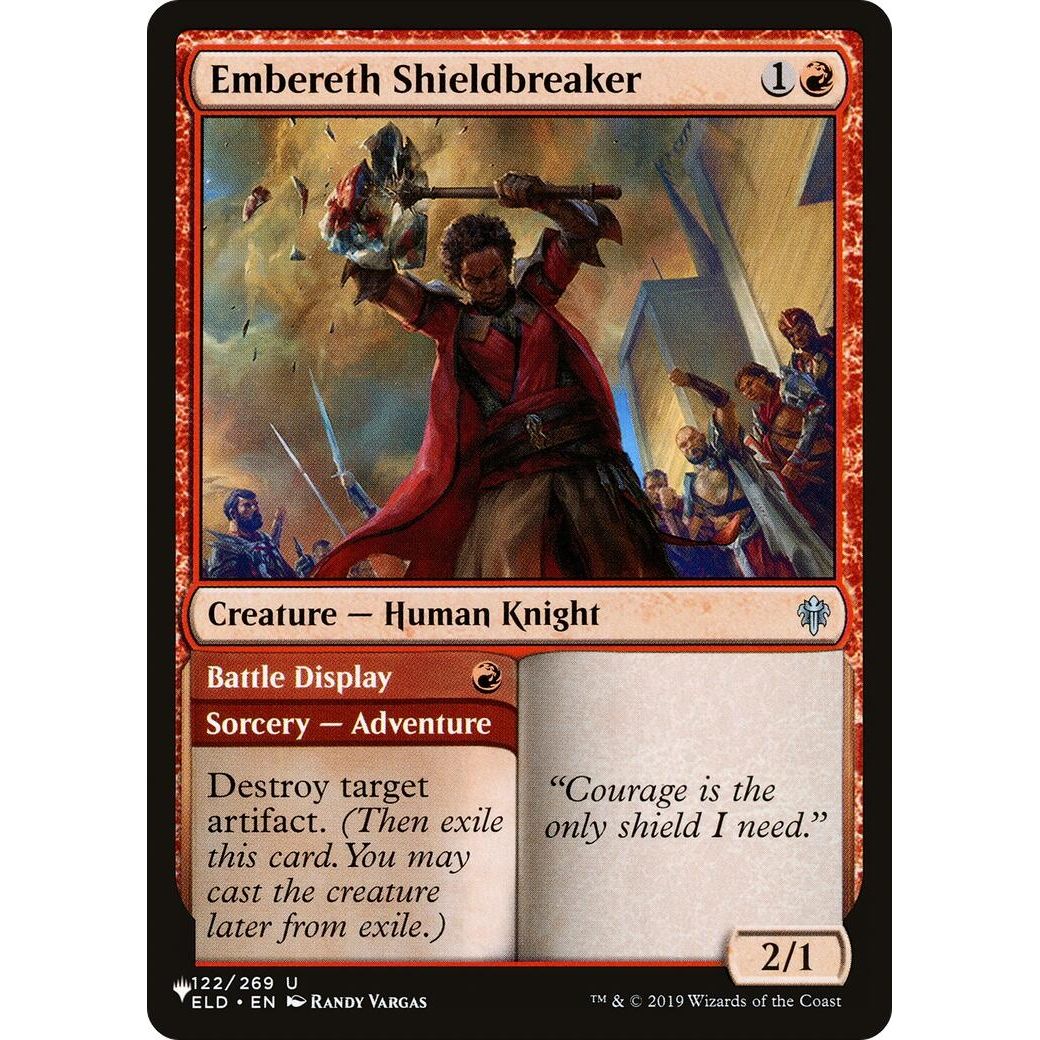 Image for Embereth Shieldbreaker (122/269) (LIST) - Magic: The Gathering