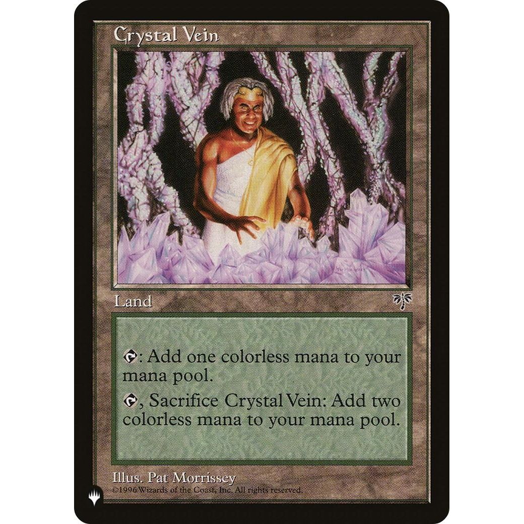 Image for Crystal Vein (LIST) - Magic: The Gathering