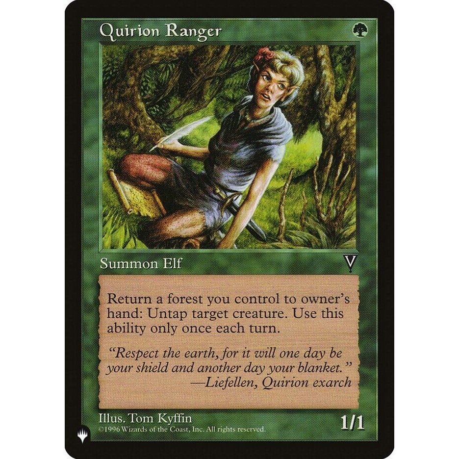 Image for Quirion Ranger (LIST) - Magic: The Gathering