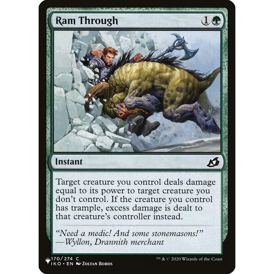Image for Ram Through (170/274) (LIST) - Magic: The Gathering