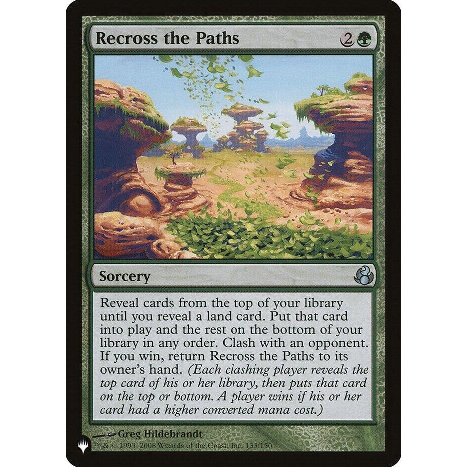 Image for Recross the Paths (133/150) (LIST) - Magic: The Gathering