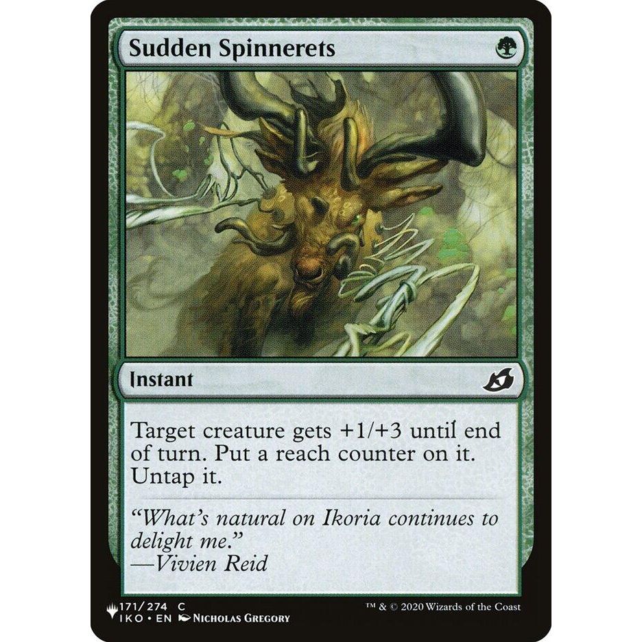 Image for Sudden Spinnerets (171/274) (LIST) - Magic: The Gathering