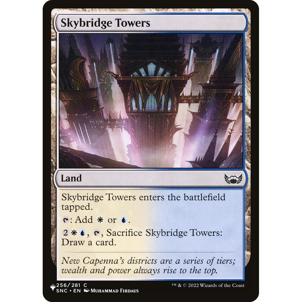 Image for Skybridge Towers (256/281) (LIST) - Magic: The Gathering