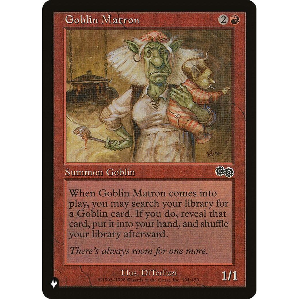 Image for Goblin Matron (USG) (191/350) (LIST) - Magic: The Gathering