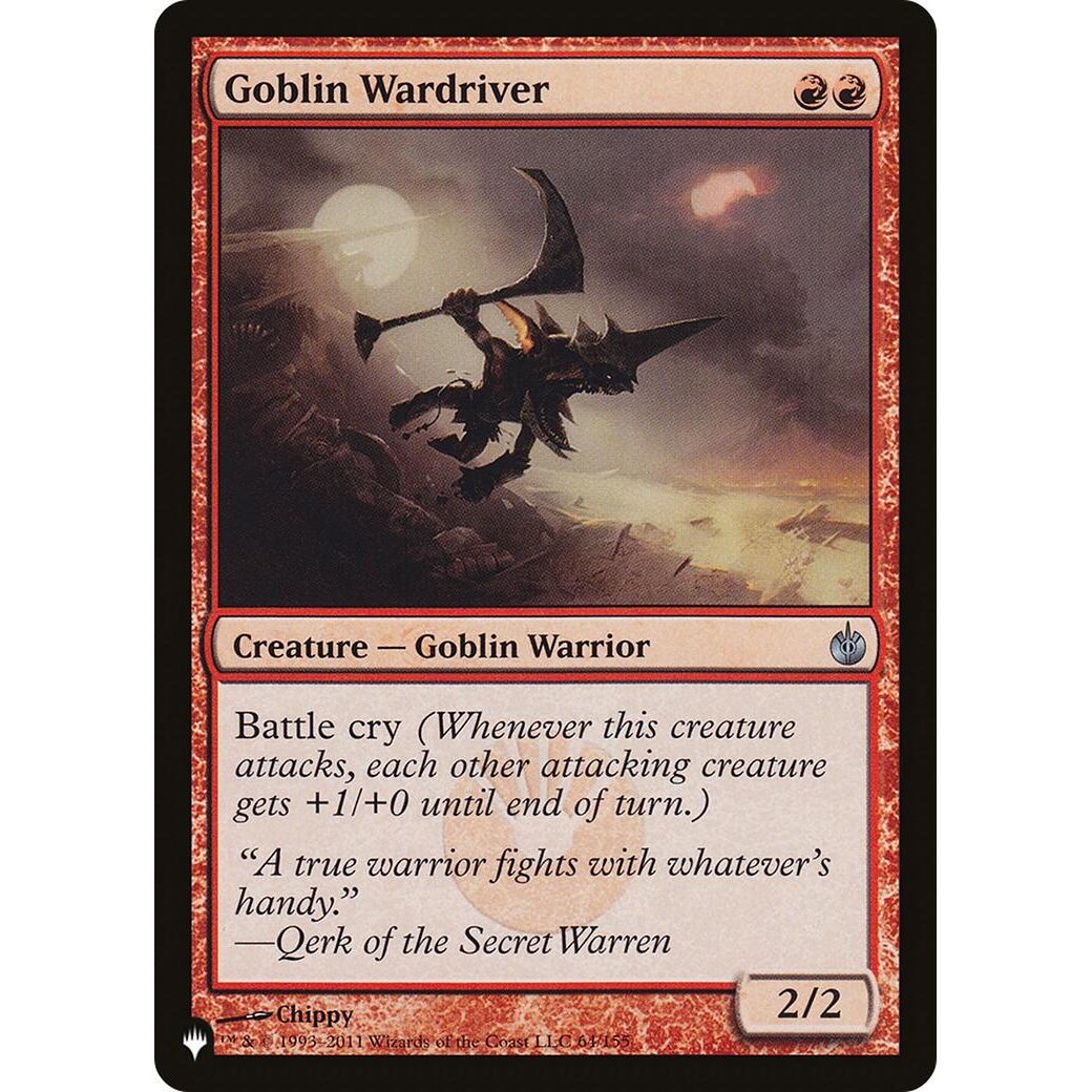 Image for Goblin Wardriver (64/155) (LIST) - Magic: The Gathering