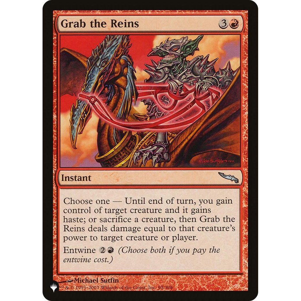 Image for Grab the Reins (95/306) (LIST) - Magic: The Gathering