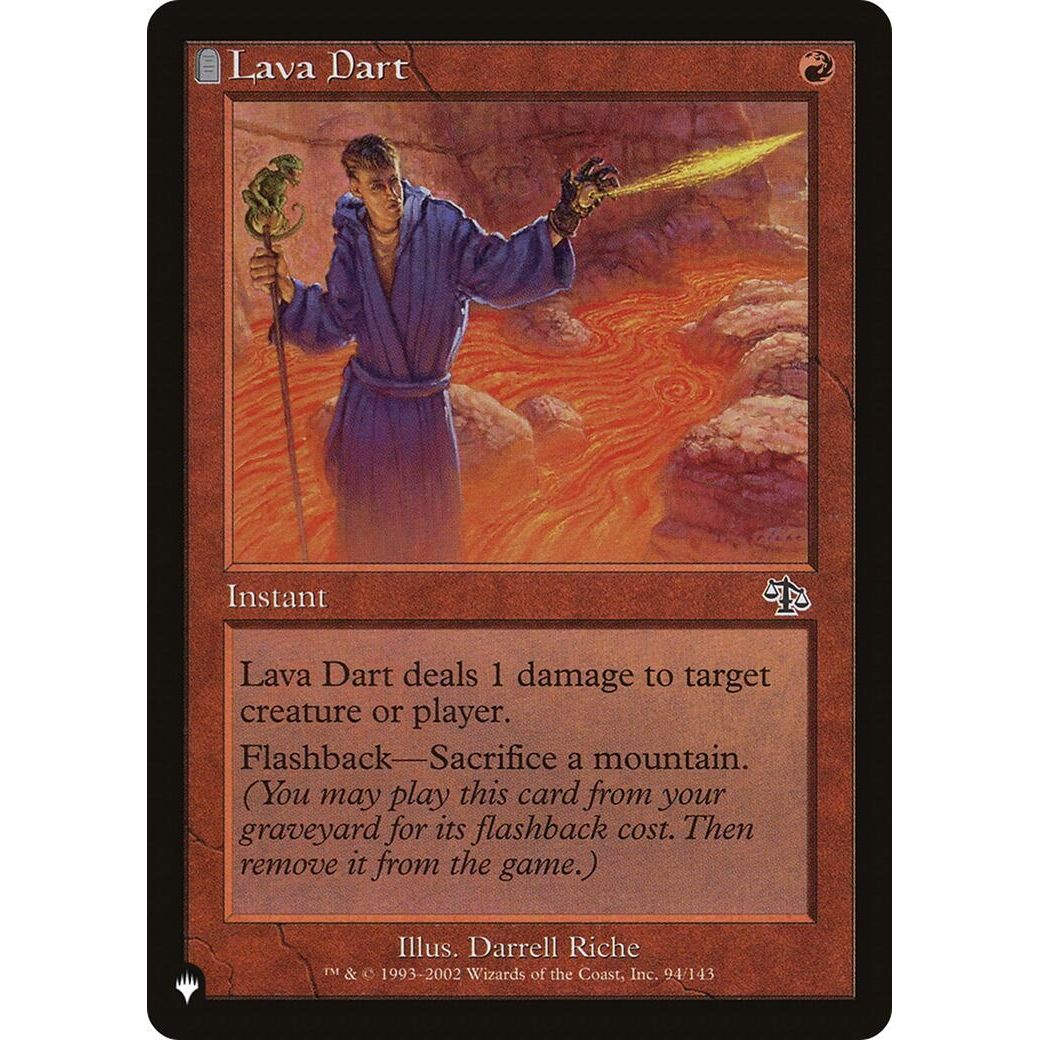 Image for Lava Dart (94/143) (LIST) - Magic: The Gathering