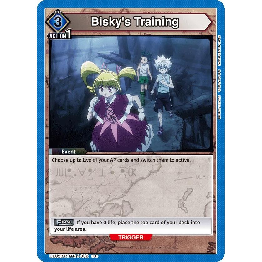 Image for Bisky's Training (UE02BT/HTR-1-032) (UE02BT) - Union Arena