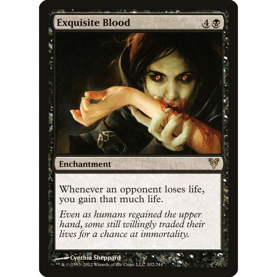 Image for Exquisite Blood (102) (AVR) - Magic: The Gathering