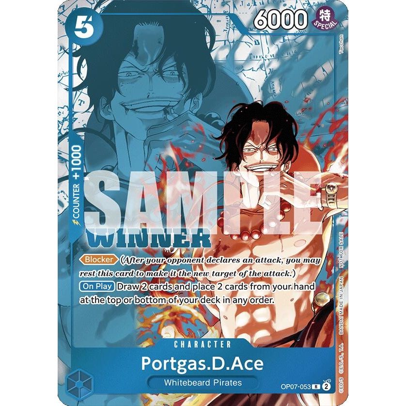 Image for Portgas.D.Ace (Winner Pack 2024 Oct.-Dec.) (OP07-053) (OP-PR) - One Piece Card Game