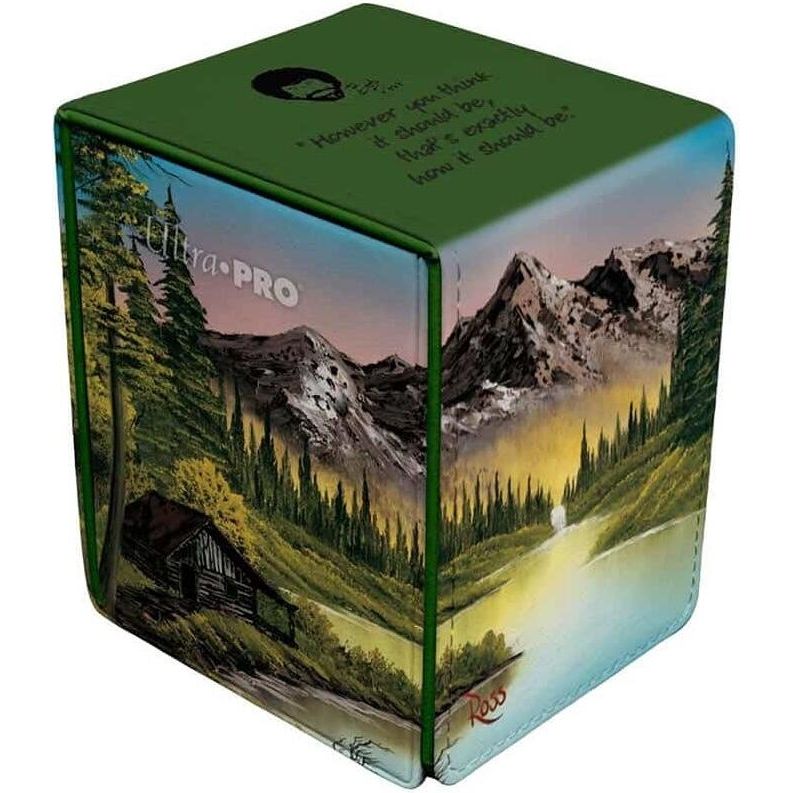 Image for Bob Ross Alcove Flip Deck Box - Mountain Retreat - Deck Boxes