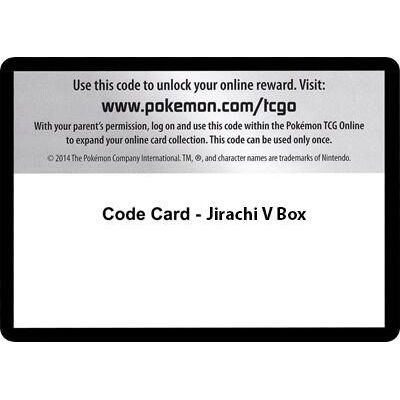 Image for Code Card - Jirachi V Box (MCAP) - Pokemon