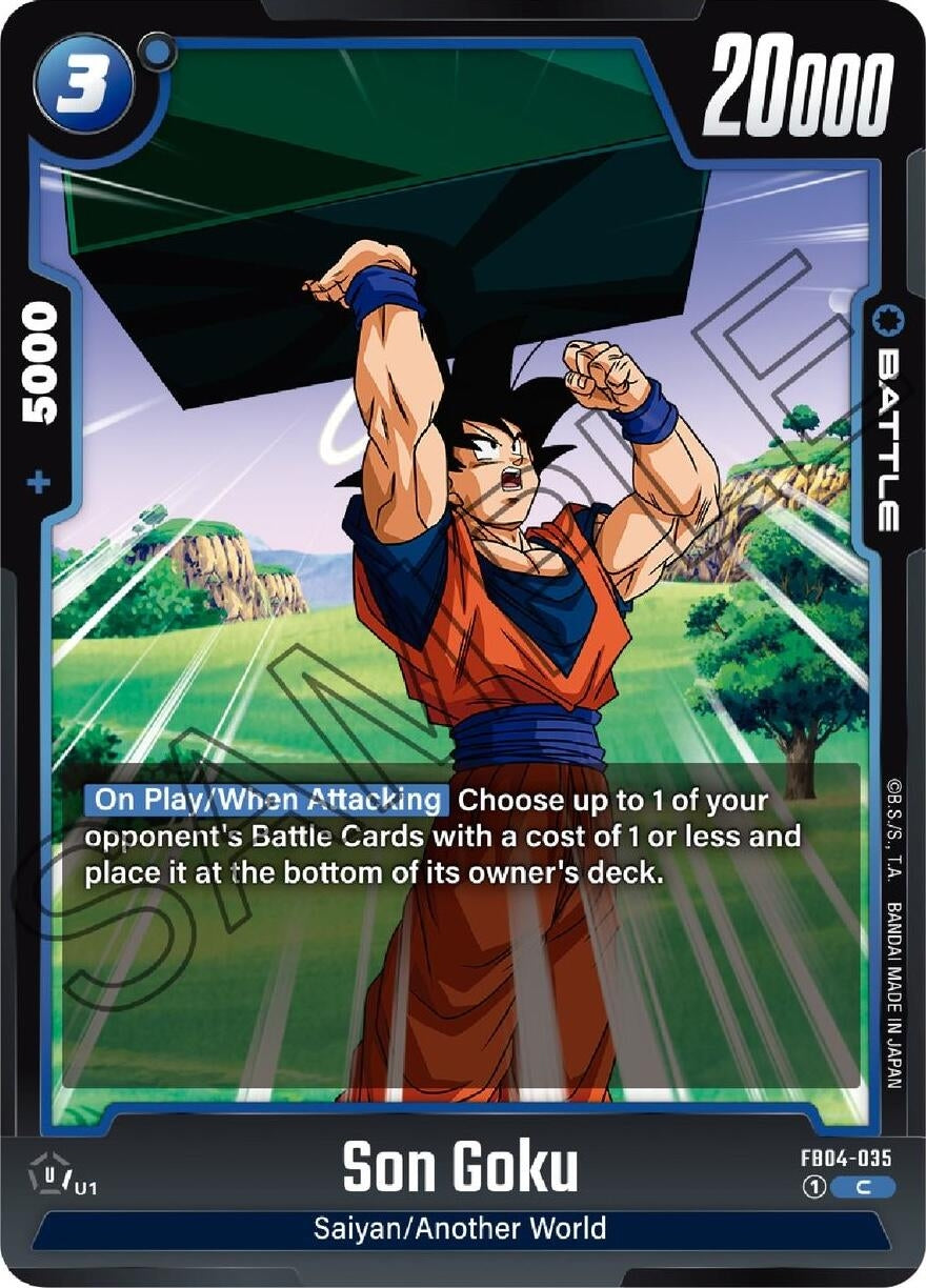Image for Son Goku - FB04-035 (FB04-035) (FB04) - Dragon Ball Super: Fusion World