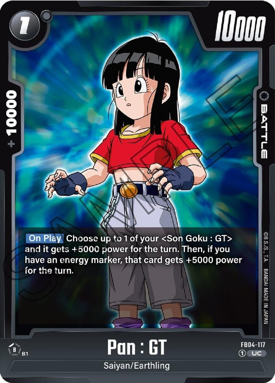 Image for Pan : GT (FB04-117) (FB04) - Dragon Ball Super: Fusion World