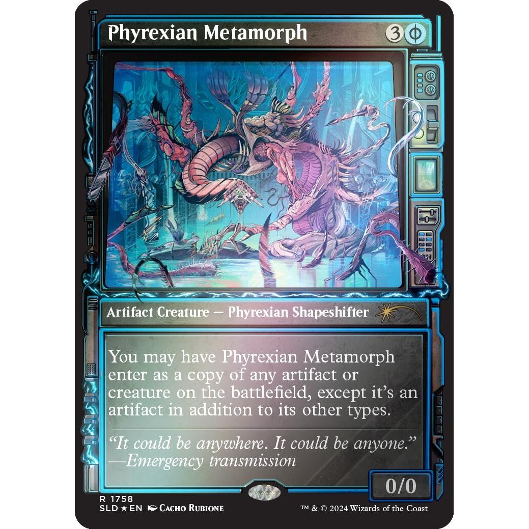 Image for Phyrexian Metamorph (Rainbow Foil) (1758) (SLD) - Magic: The Gathering
